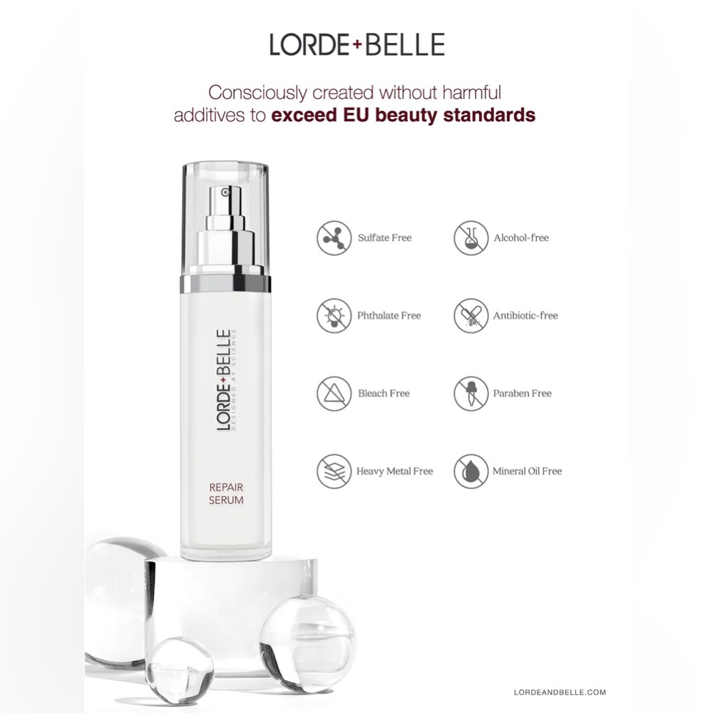 MSRP $129 LORDE + BELLE REPAIR SERUM - Picture 3 of 4